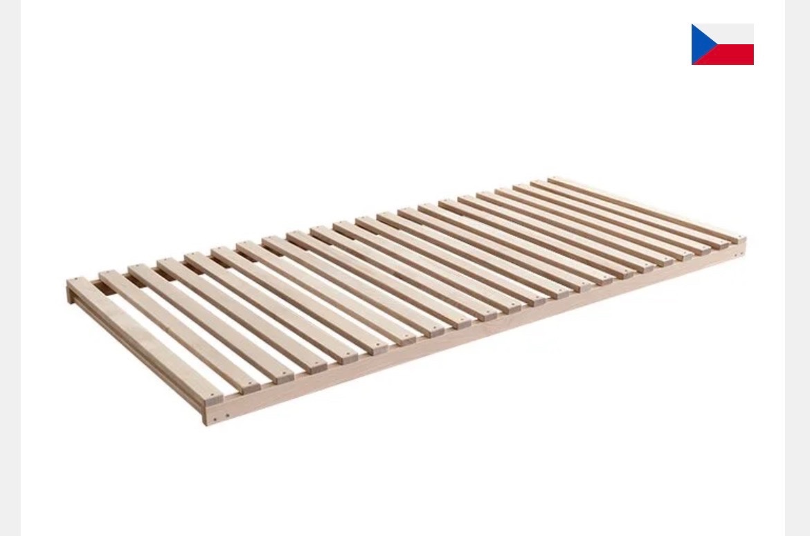 Masivní rošty buk 90x200