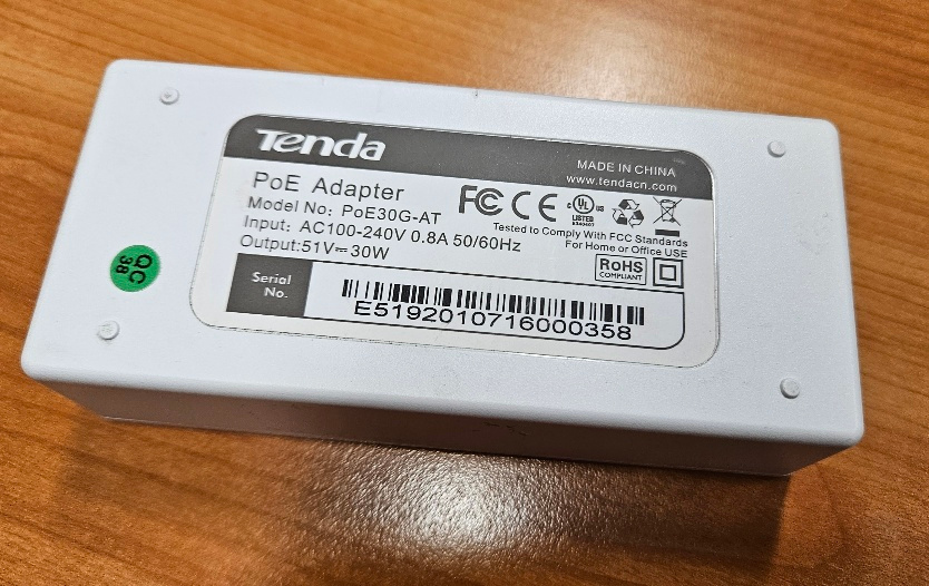 Tenda PoE injektor PoE30G-AT