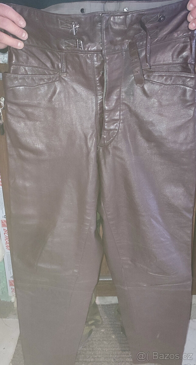 VB moto kožené kalhoty