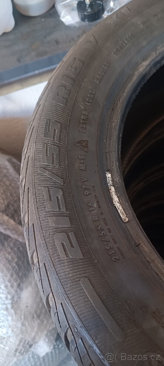 Pneu 215/55 r16