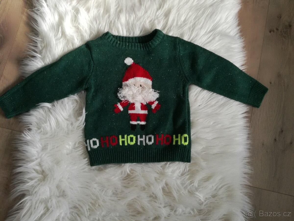 Vánoční chlapecký svetr