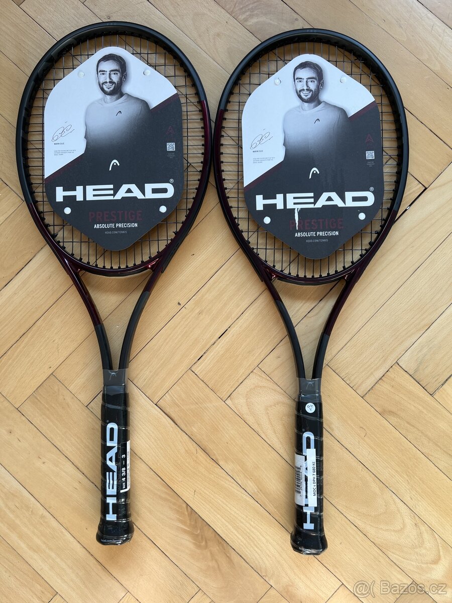 Nové tenisové rakety HEAD PRESTIGE PRO 2024