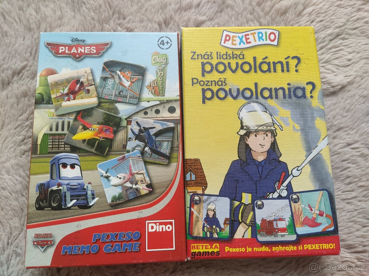 Naučné hry - pexeso a povolání