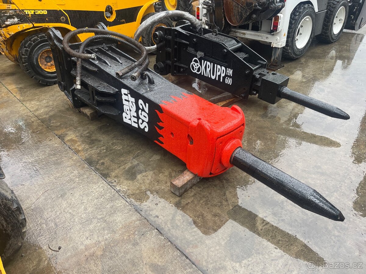 Hyd kladivo na 20/25 ton bager Rammer s62