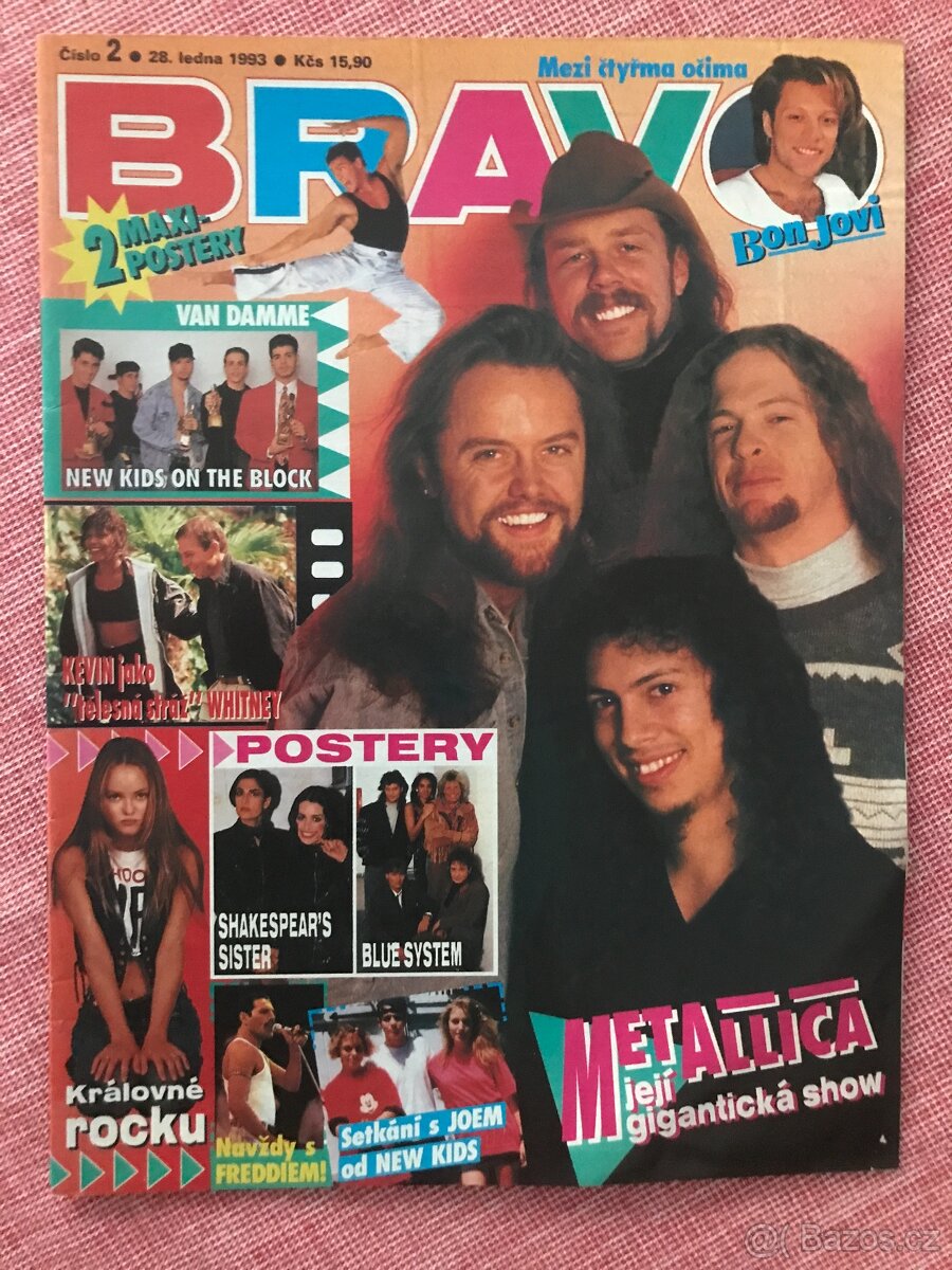 Bravo 3/1993 - komplet. Velmi pěkný stav.