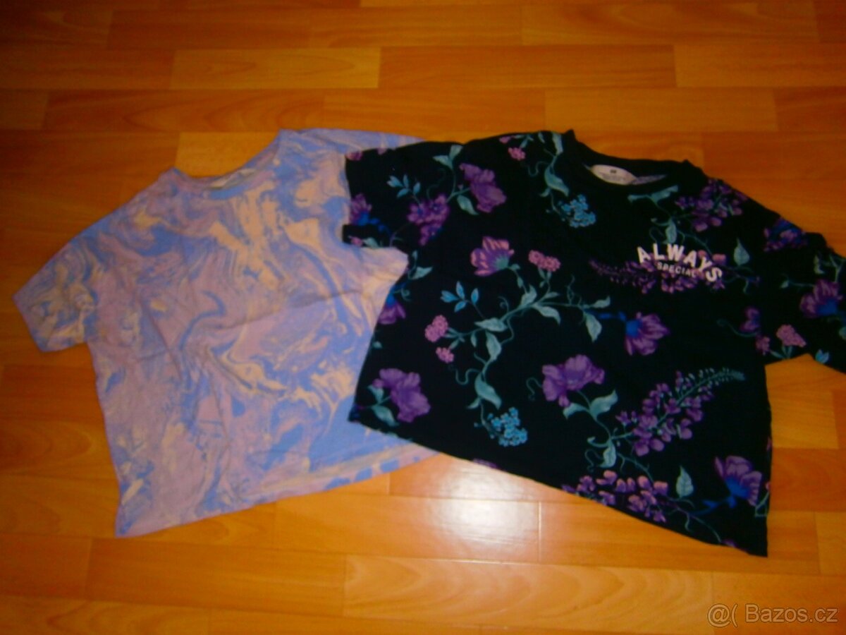 Krásná trička crop top vel.158/164 zn.HaM