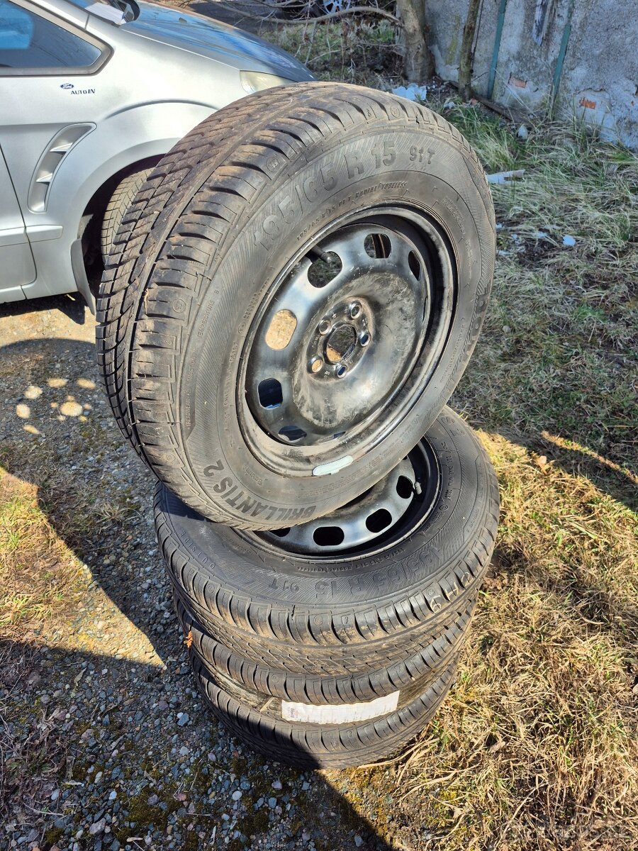 Letní sada 5x100 195/65 R16 91T 7mm