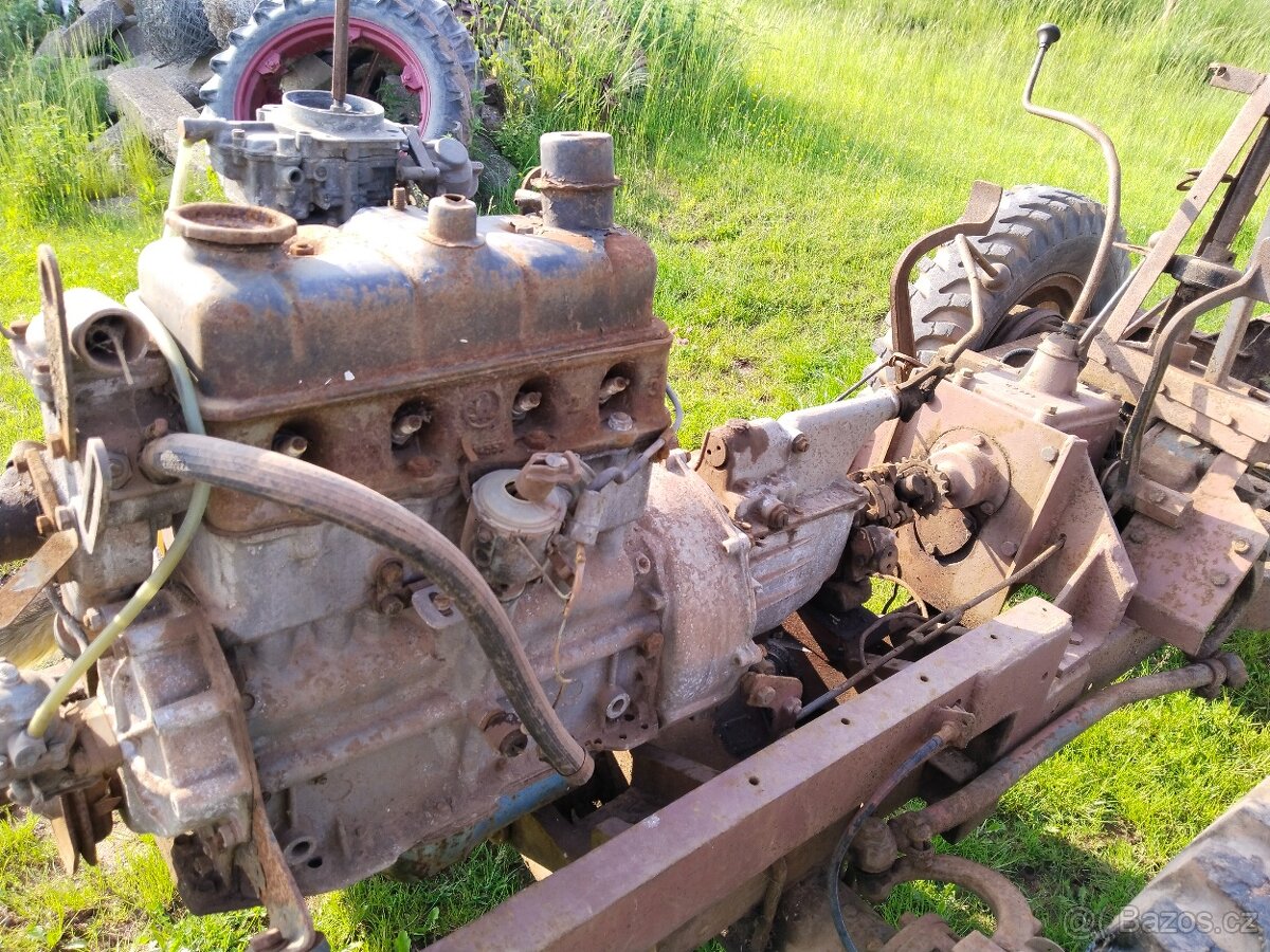 Malotraktor domácí výroby