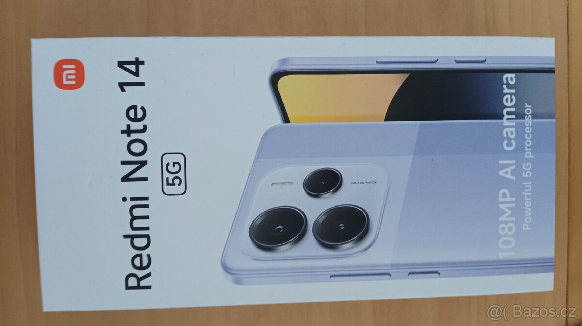 Mobilní telefon Xiaomi redmi 14 5G černý 256GB za 4000kč