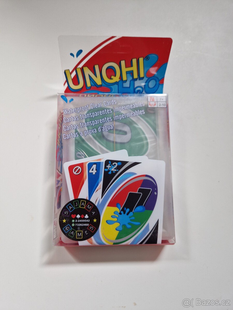 UNO H2O karty do vody