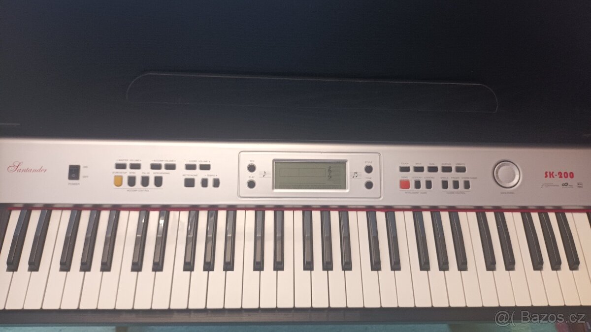Elektrické piano Santander 200 (61 kláves)