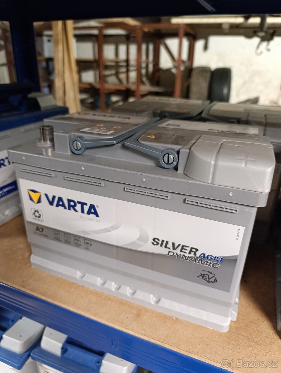 Autobaterie Varta makety
