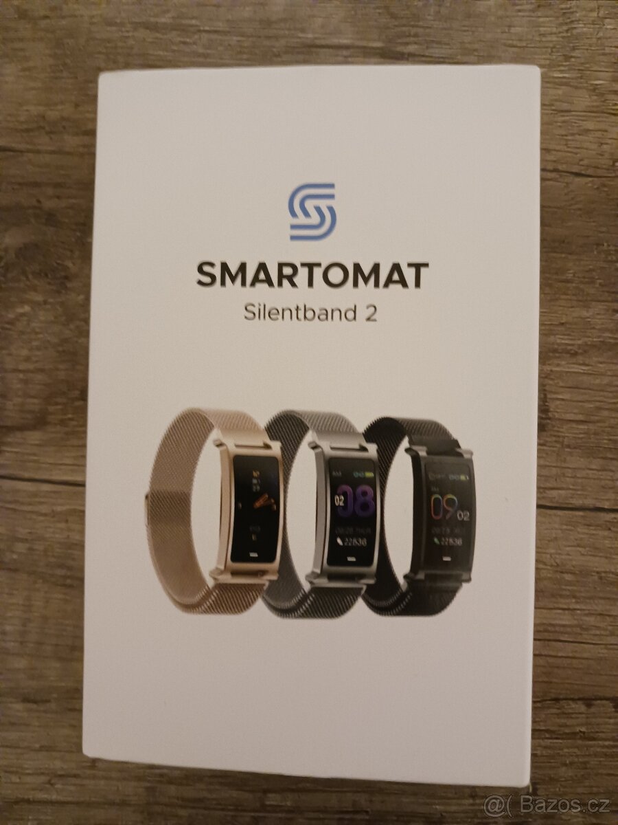 Náramek SMARTOMAT SILENTBAND 2 zlatý