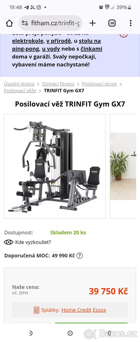 Trinfit Gym GX7