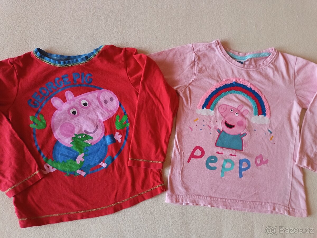 Peppa Pig & George Pig trička 104