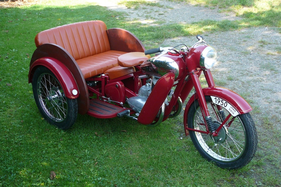 Jawa 250 Perák rikša typ 80 (1950)