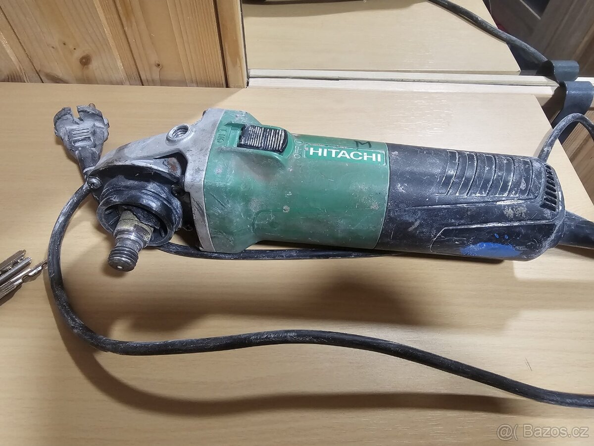 Hitachi koki úhlová bruska flexa G12SR4(S) na díly