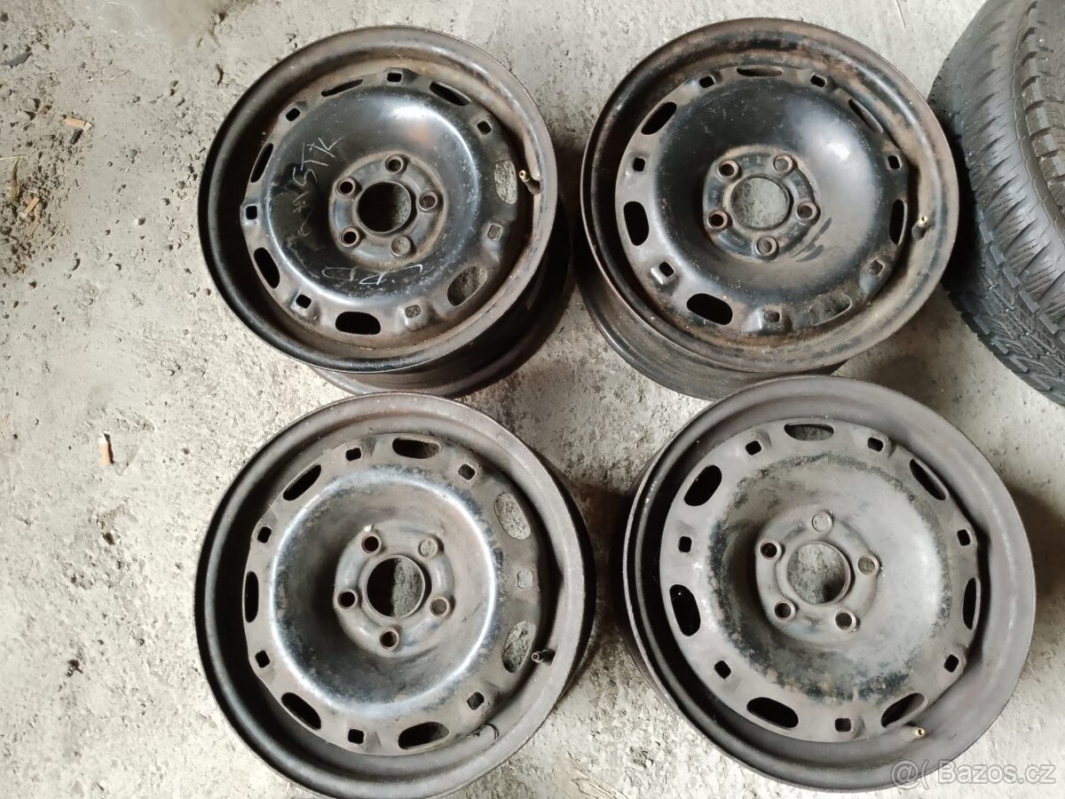 6x14 ET43 5x100 57,1mm Fabia