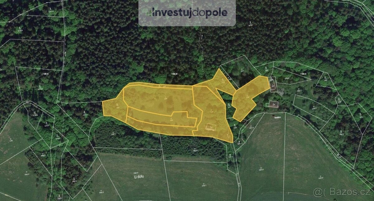 Prodej podílu 1/3 chaty 38 m², Semily - Spálov