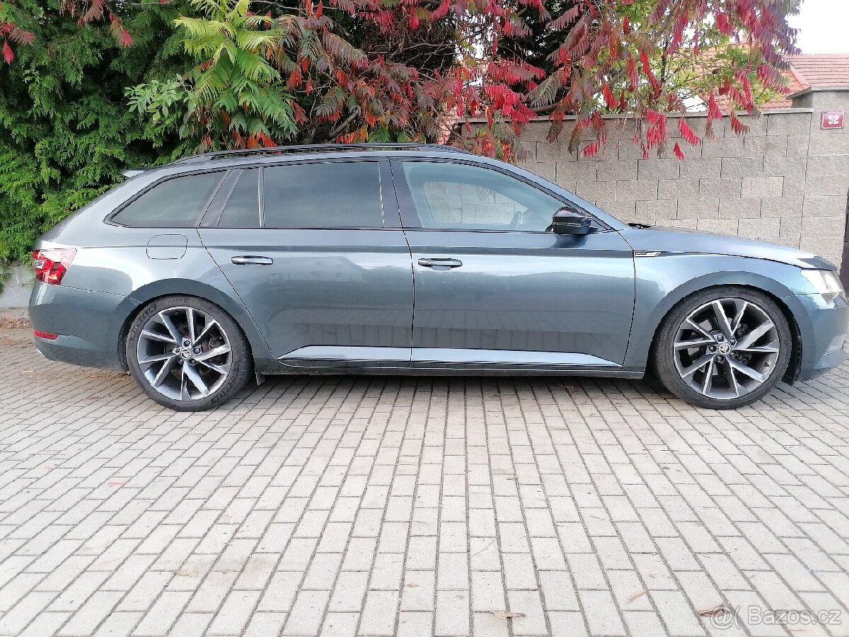 ŠKODA SUPERB III. SPORTOVNÍ PODVOZEK