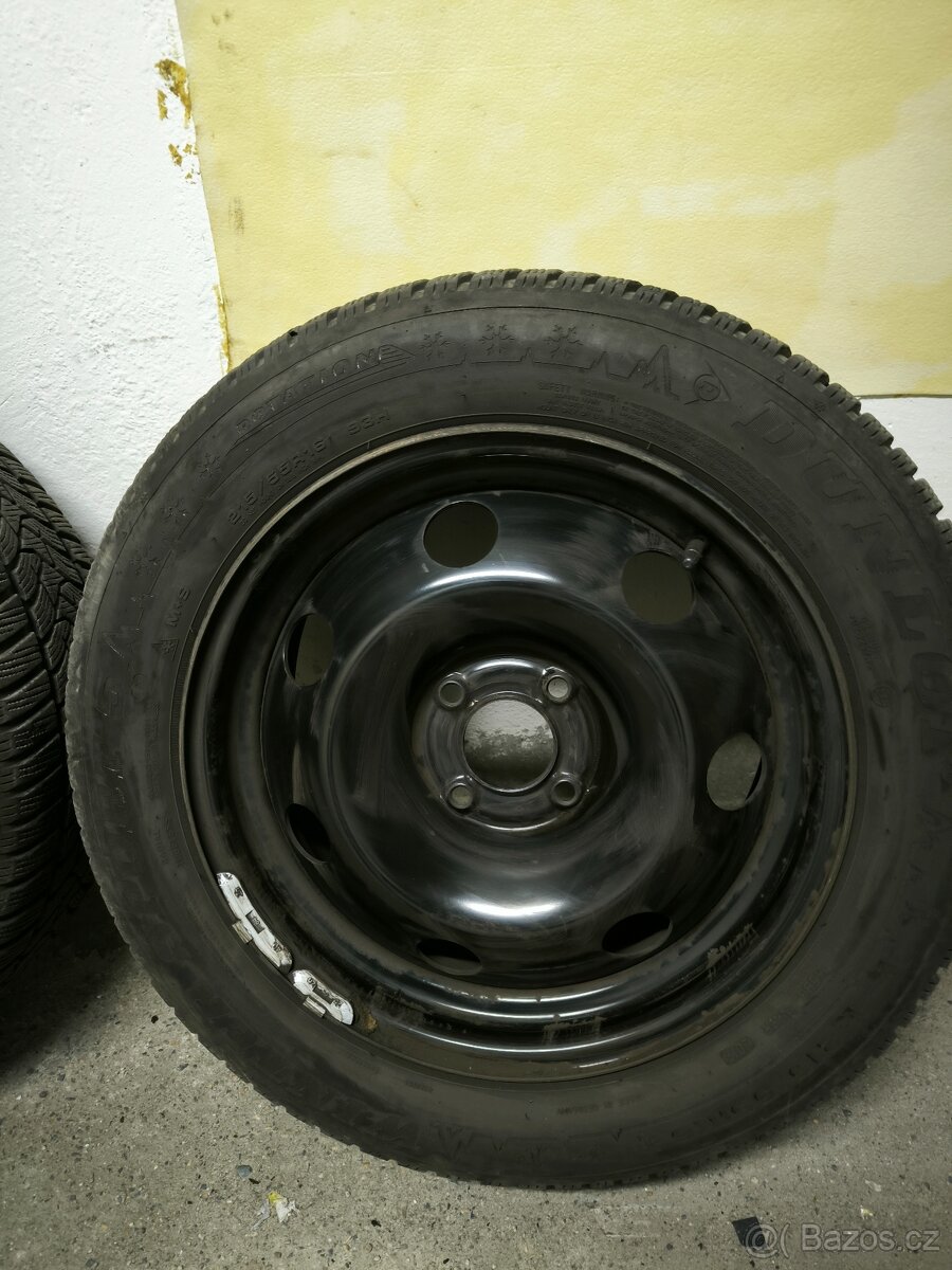plechové disky R16 + zimní pneu