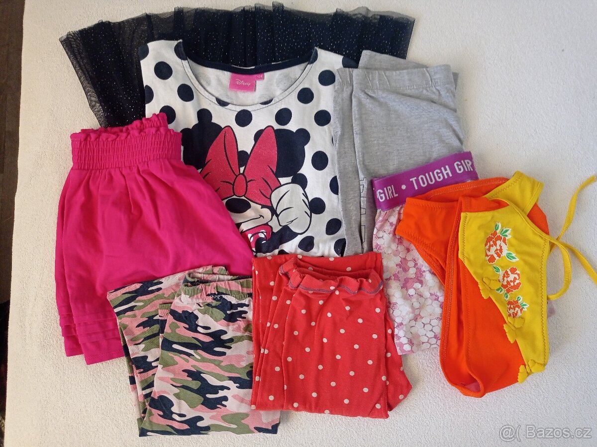 Balíček dívčího oblečení č.3, vel. 128-134