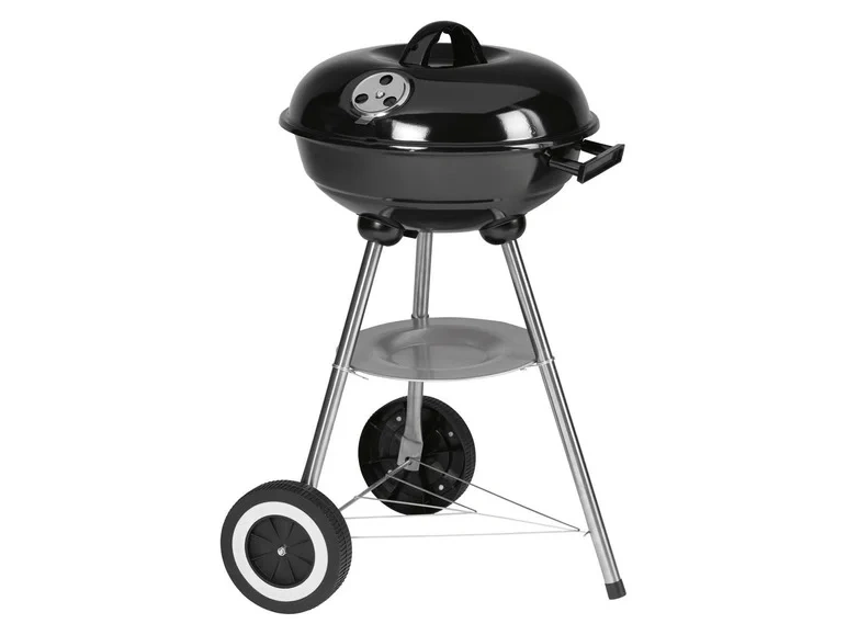 nepoužitý malý zahradní kulatý gril Tepro