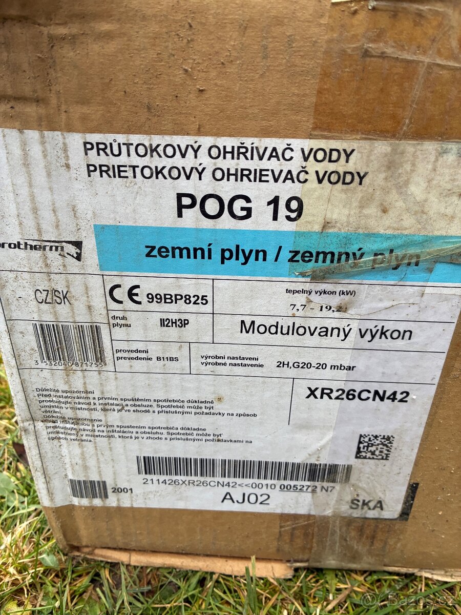 Průtokový ohřívač vody