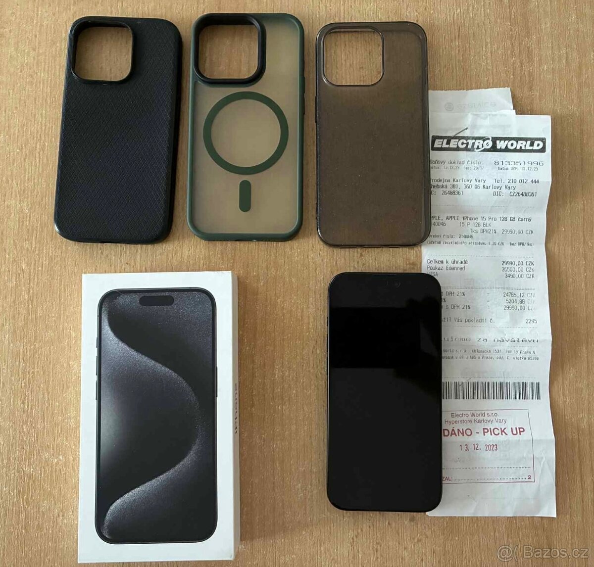 Apple iPhone 15 Pro 128gb Black ZARUKA