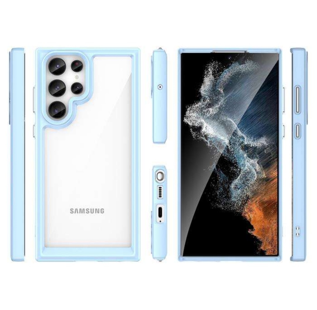 Kryt Samsung Galaxy S23 Ultra s pružným rámečkem