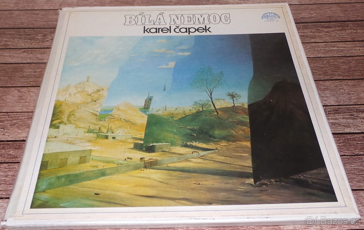 3X LP - Bílá nemoc / Hrušinský, Růžek, Bláha