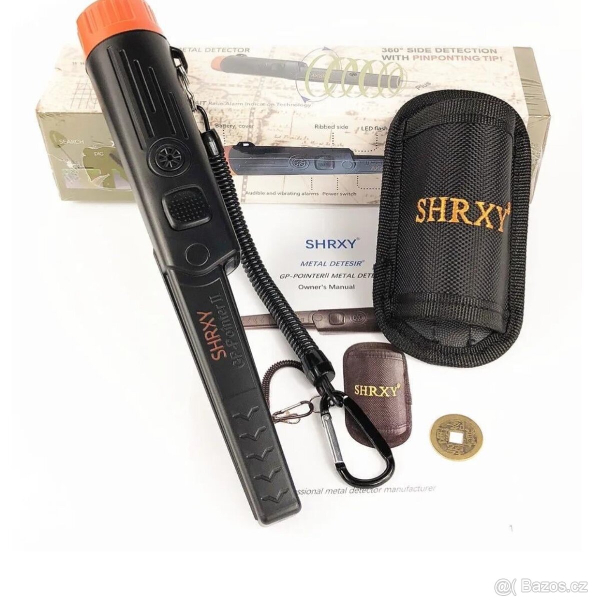 Dohledávací detektor kovů Pinpointer - dohledávačka