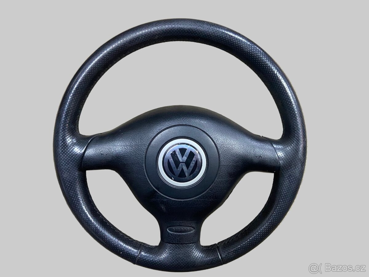 Tříramenný kožený volant VW Passat B5 Golf 4