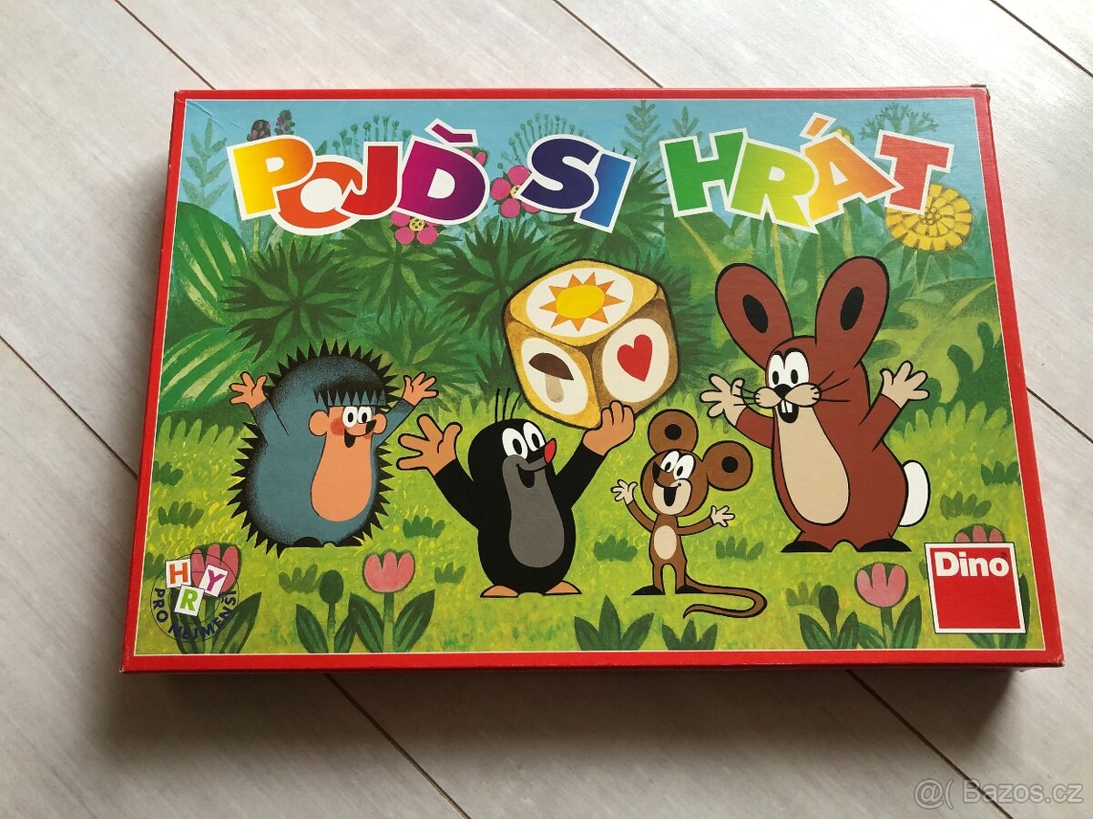 Desková hra od 3 let - Pojď si hrát