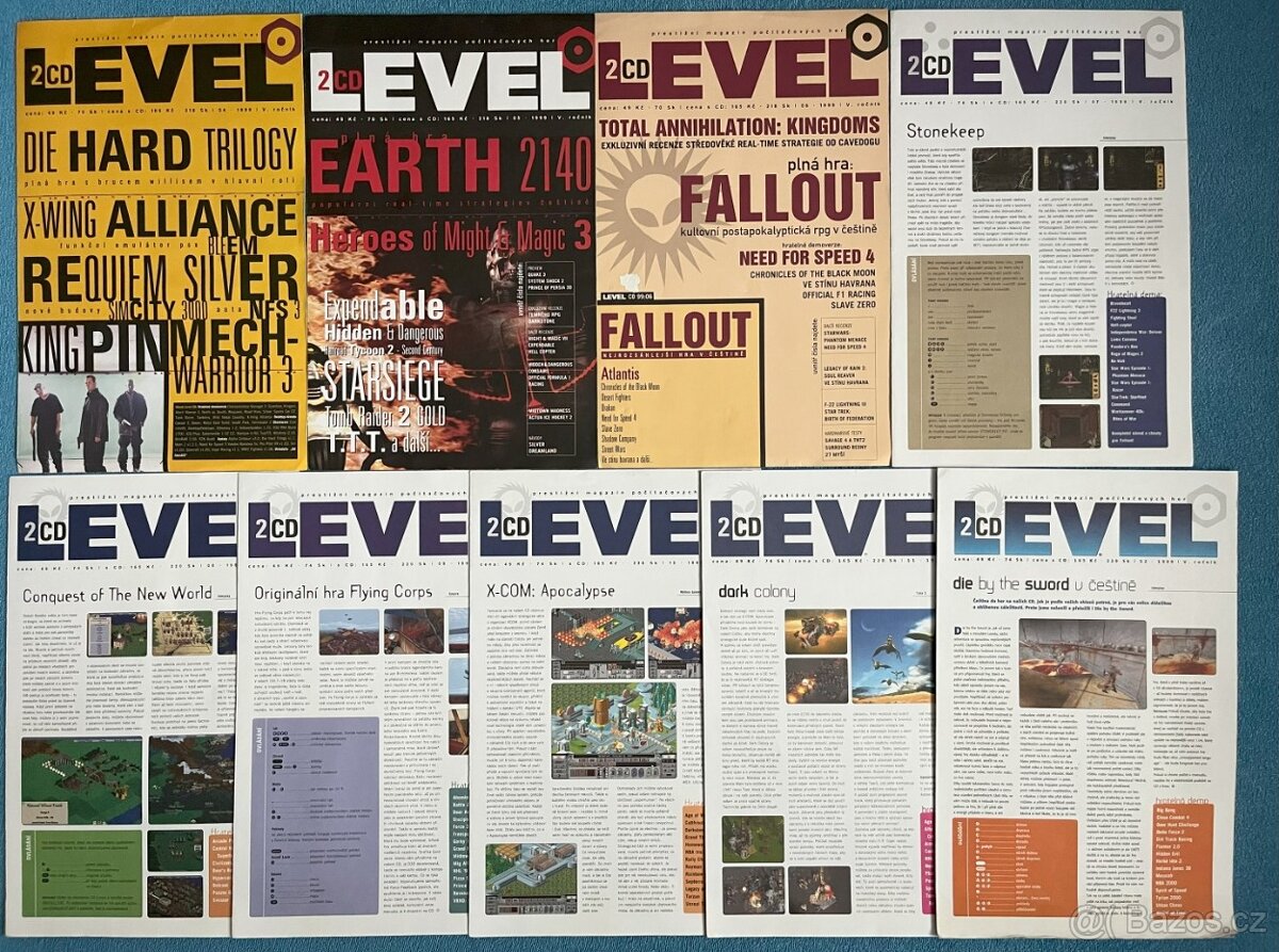 Sbírka PC her z časopisů LEVEL, Gamestar, Score