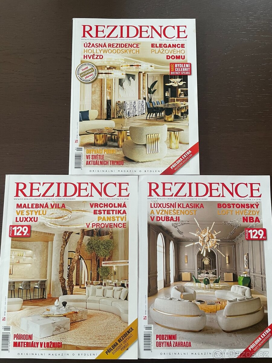 Rezidence časopis 2+3/2025 + 1/2026