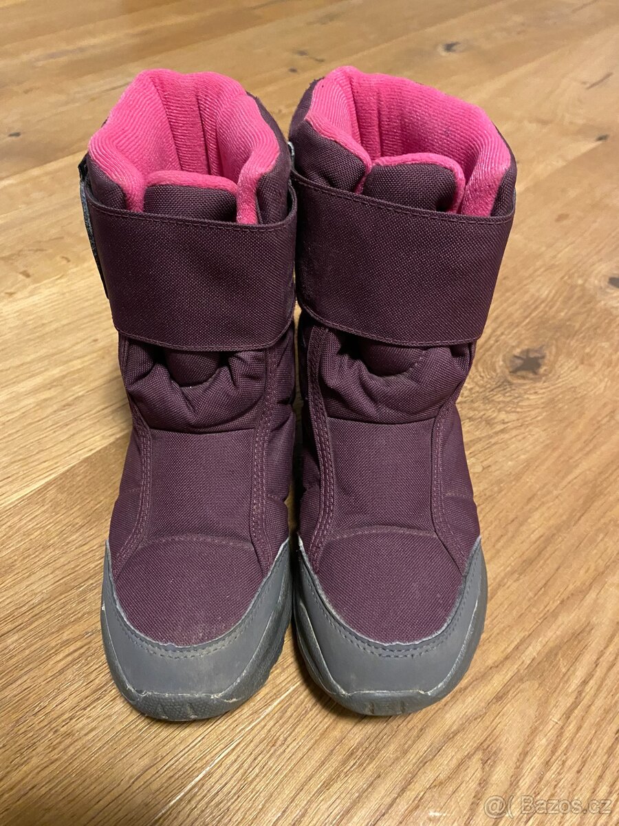 Dětské sněhule Decathlon Quechua, vel 33