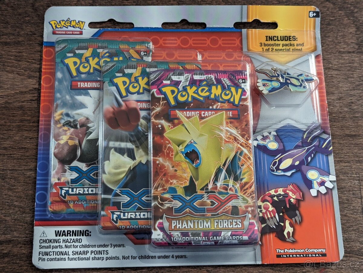 Pokémon TCG: 3pack blister XY éra