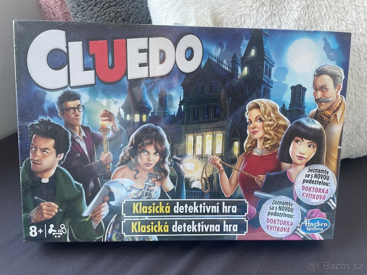 Hra Cluedo - originál zabalená.