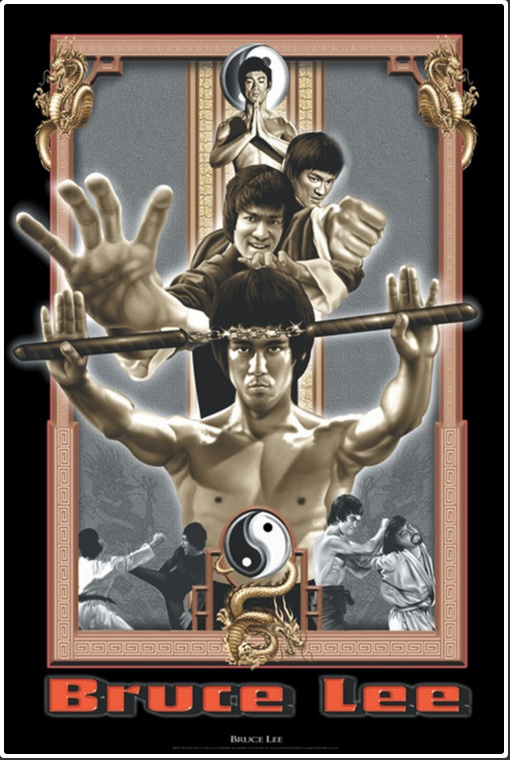 2x Plakát Bruce Lee Nový