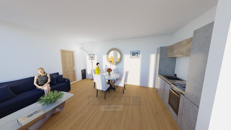 Prodej bytu 3+kk ve Vimperku (56 m²)
