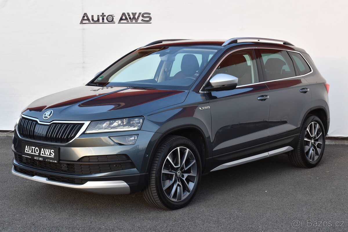 Škoda Karoq 2.0TDi DSG 4x4 Scout Virtual Kamera