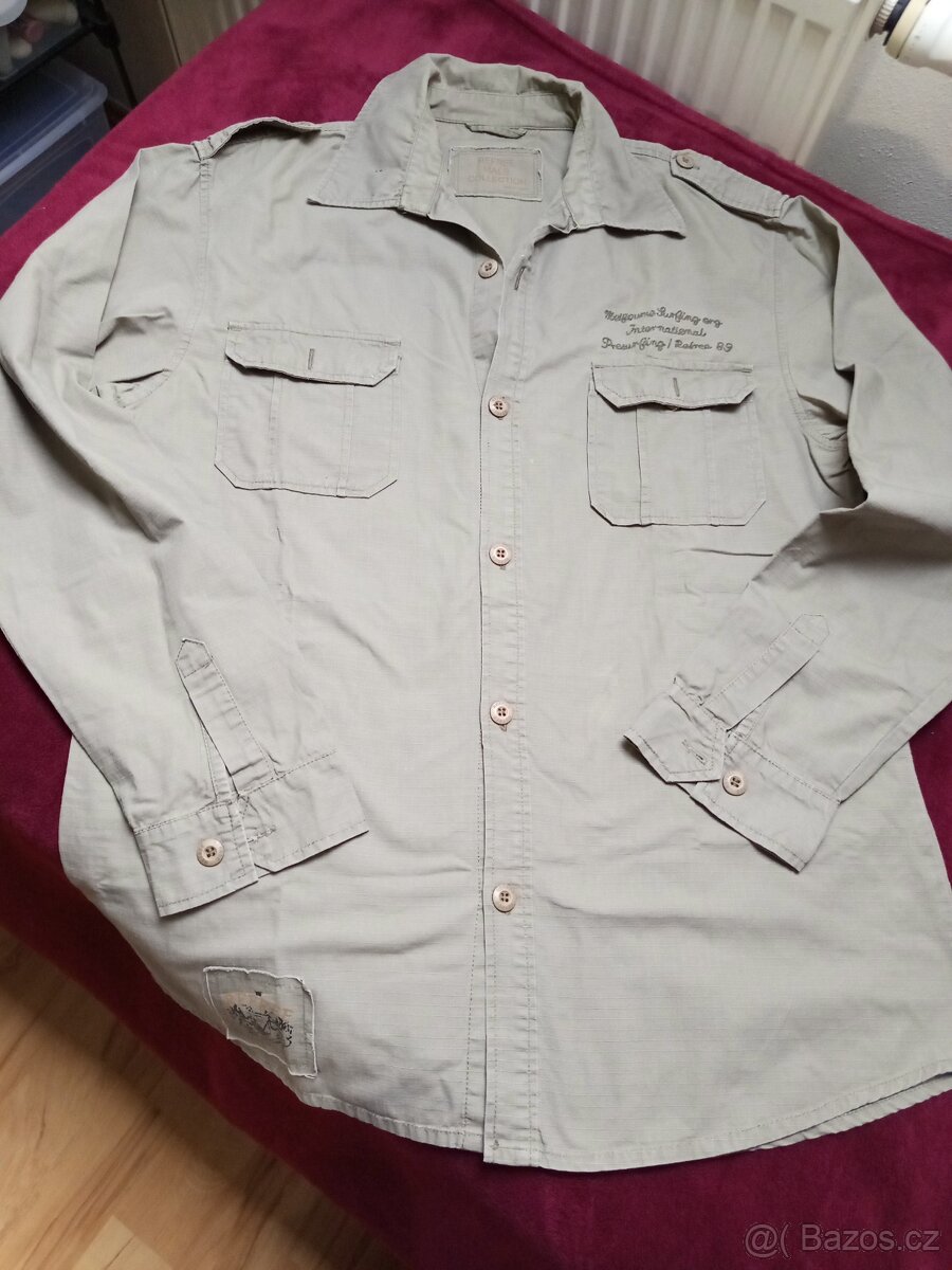 Pánská košile khaki, XXL