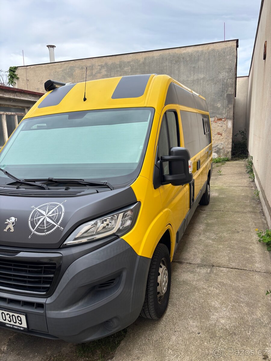 Obytná vestavba Peugeot Boxer
