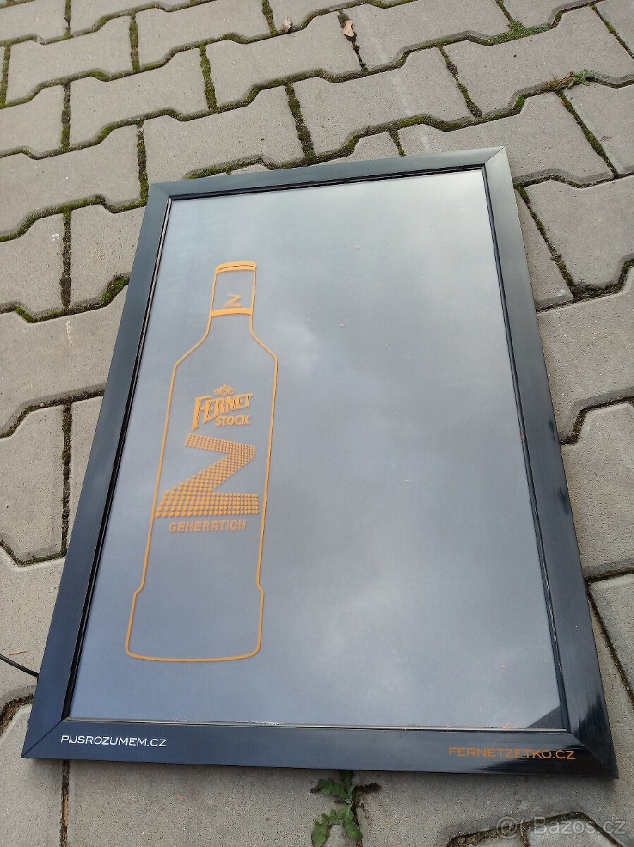 Cedule skleněná