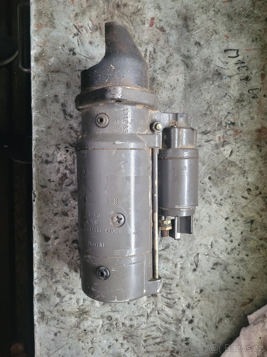 Starter a alternátor na Volkswagen Caddy