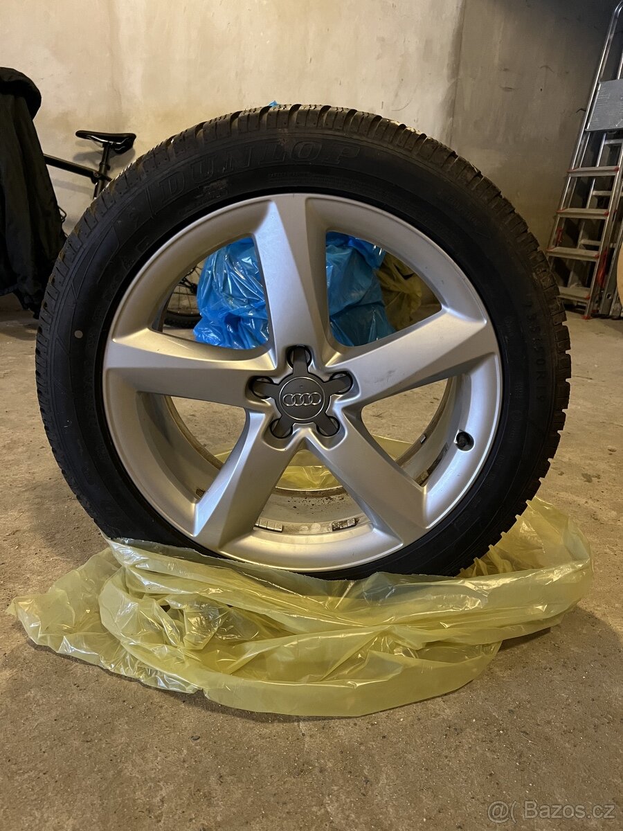 Sada 4 zimních pneu Dunlop 235/50 R19 vč. disků Audi