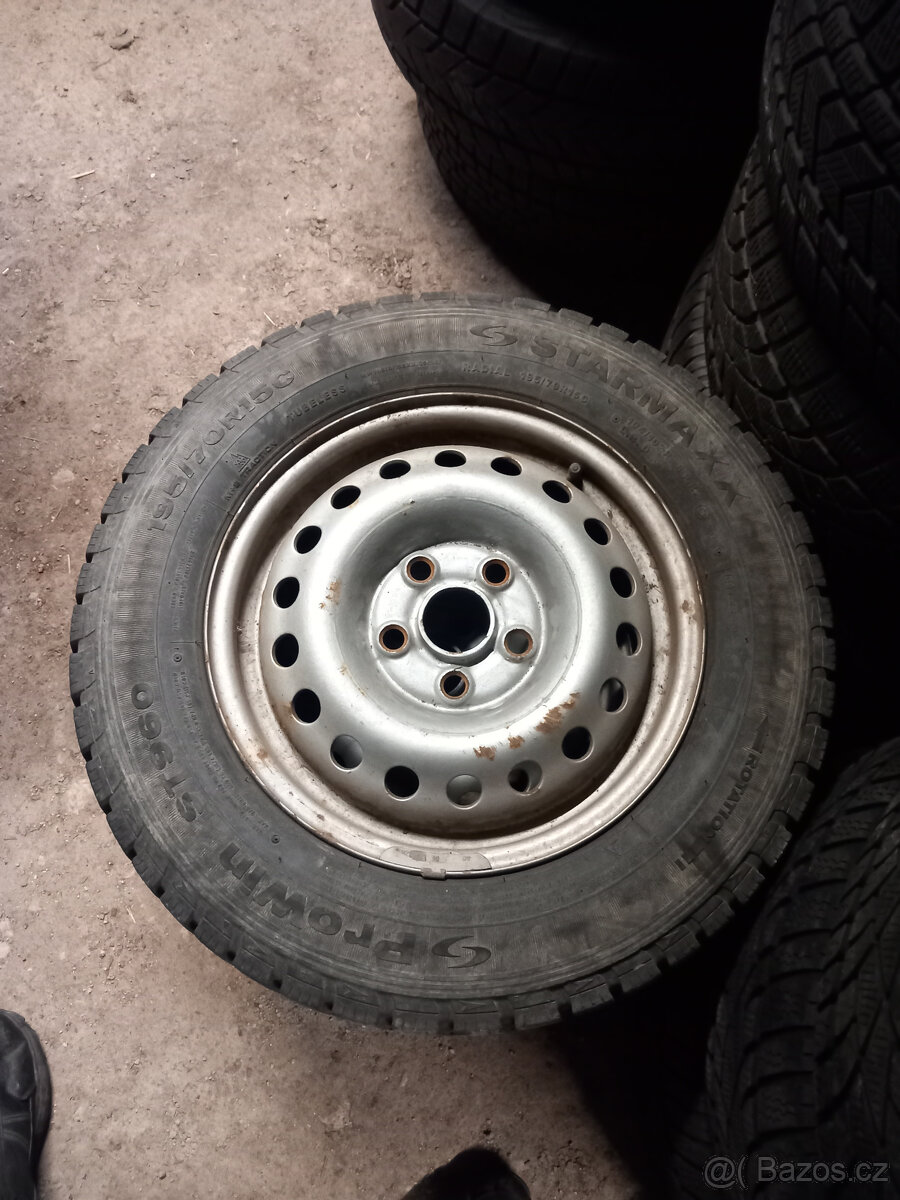 VW T4 ZIMNÍ KOLA 195/70R15C