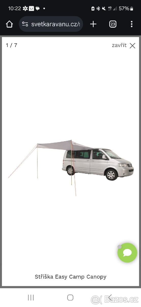 Stříška Easy Camp Canopy