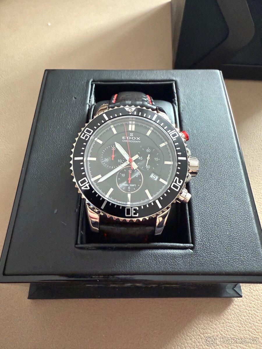 Edox Chronorally S Chronograph Titanium 10227